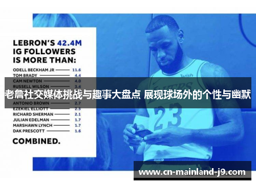 老詹社交媒体挑战与趣事大盘点 展现球场外的个性与幽默